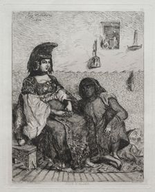 Juive dAlger. Creator: Eugène Delacroix (French, 1798-1863)