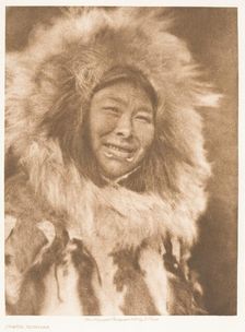 Jukok, Nunivak, 1928. Creator: Edward Sheriff Curtis