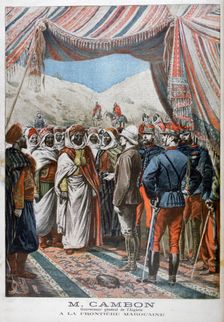 Jules Cambon, Governor General of Algeria, 1897. Artist: Henri Meyer