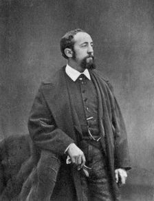 Jules Claretie, French literary figure, 1885. Creator: Unknown