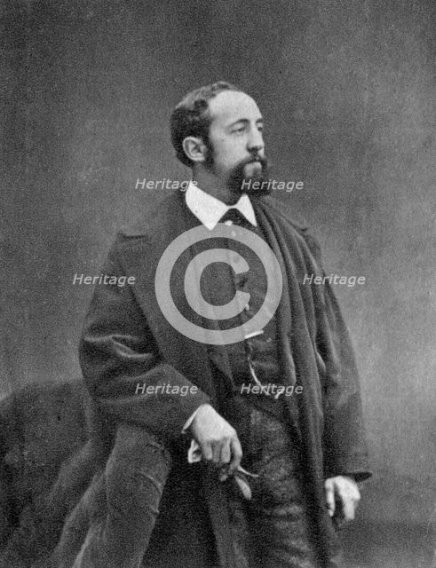 Jules Claretie, French literary figure, 1885.  Creator: Unknown.