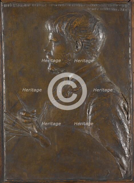 Jules Bastien-Lepage, 1880. Creator: Augustus Saint-Gaudens.