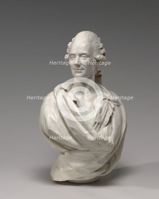 Jules-David Cromot, Baron du Bourg, c. 1757. Creator: Jean-Baptiste Lemoyne the Younger.