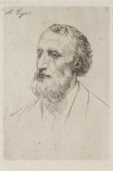 Jules Dalou. Creator: Alphonse Legros (French, 1837-1911)