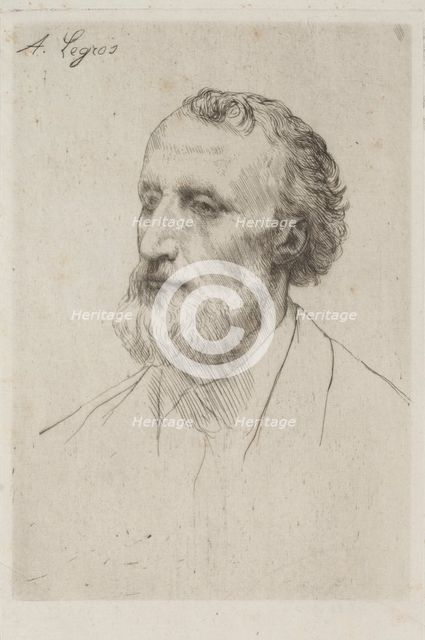 Jules Dalou. Creator: Alphonse Legros (French, 1837-1911).