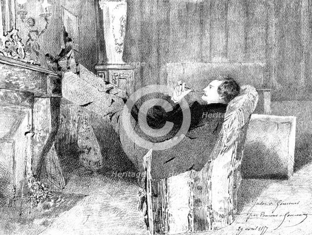 'Jules De Concourt', 1857. Artist: Edmond De Concourt