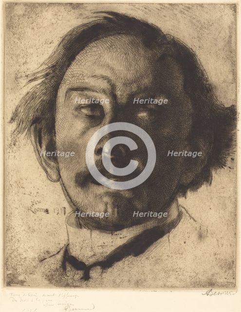 Jules Destrée, 1917. Creator: Paul Albert Besnard.