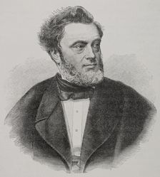 Jules Favre, (1809-1880), French republican politician, 1891. Creator: Unknown