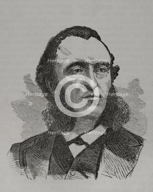 Jules Ferry (Jules François Camille Ferry) (1832-1893), French statesman, 1870.  Creator: Unknown.