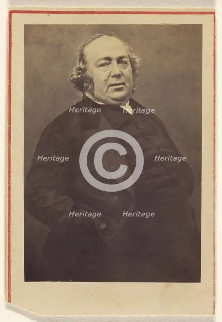 Jules Janin, 1861-1869. Creator: Nadar.