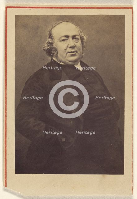 Jules Janin, 1861-1869. Creator: Nadar.