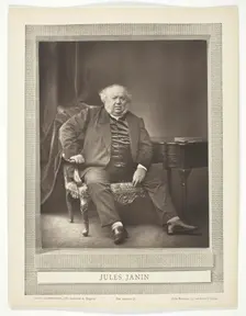 Jules Janin, 1875/77. Creator: Bertall