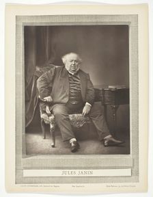 Jules Janin, 1875/77. Creator: Bertall