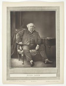 Jules Janin, 1875/77. Creator: Bertall