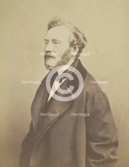 Jules Lovy, publiciste, 1855-1859. Creator: Nadar.