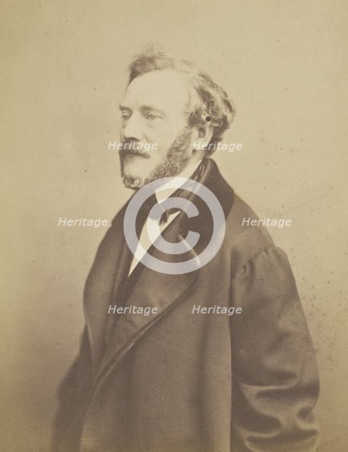 Jules Lovy, publiciste, 1855-1859. Creator: Nadar.