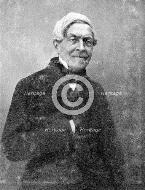 Jules Michelet, French historian, c1860-1874. Artist: Unknown