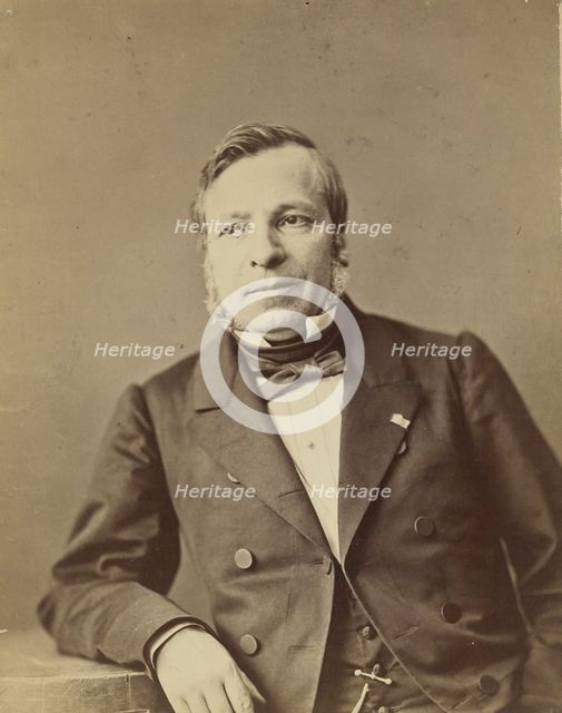 Jules Mirès, 1861-1865. Creator: Nadar.