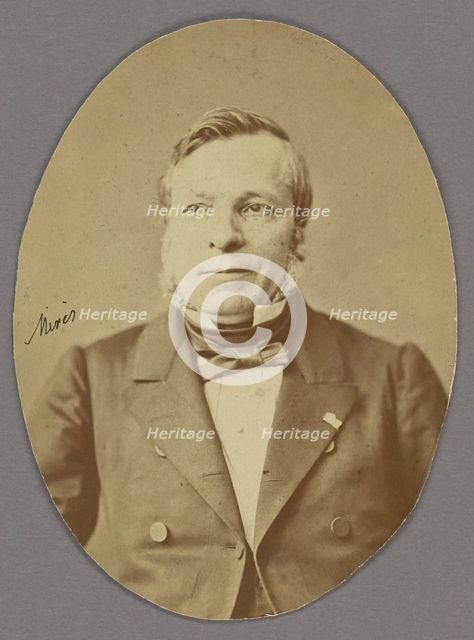 Jules Mirès, financier, 1861-1865. Creator: Nadar.