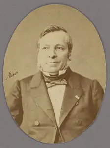 Jules Mirès, financier, 1861-1865. Creator: Nadar