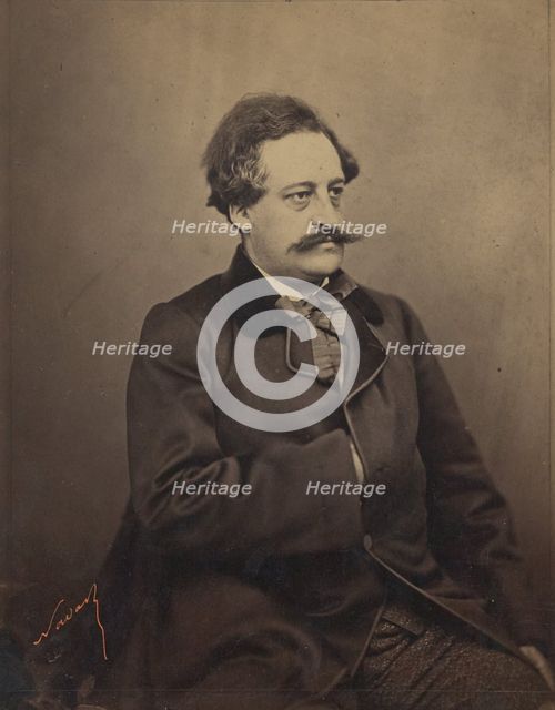 Jules Noriac, negative 1860-1861; print 1861-1869. Creator: Nadar.