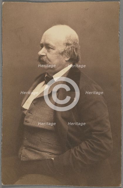 Jules Sandeau, 1855-1859. Creator: Nadar.