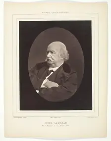 Jules Sandeau, [French writer], c. 1880. Creator: Goupil and Co