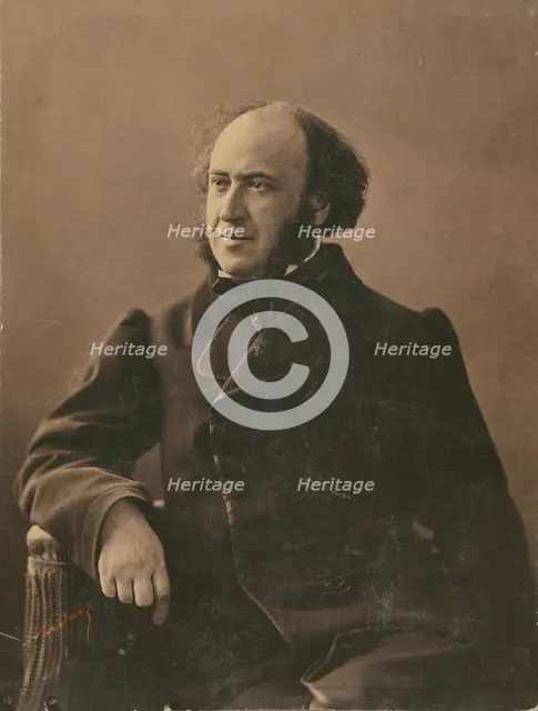 Jules Simon, 1860-1861. Creator: Nadar.