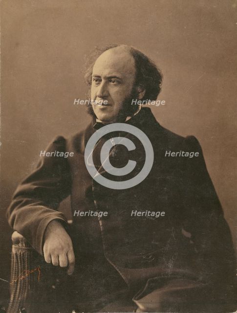 Jules Simon, 1860-1861. Creator: Nadar.