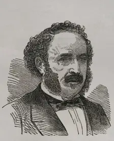 Jules Simon (Jules François Simon Suisse) (1814-1896). French philosopher and statesman, 1870. Creator: Unknown