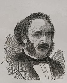 Jules Simon (Jules François Simon Suisse) (1814-1896). French philosopher and statesman, 1870. Creator: Unknown