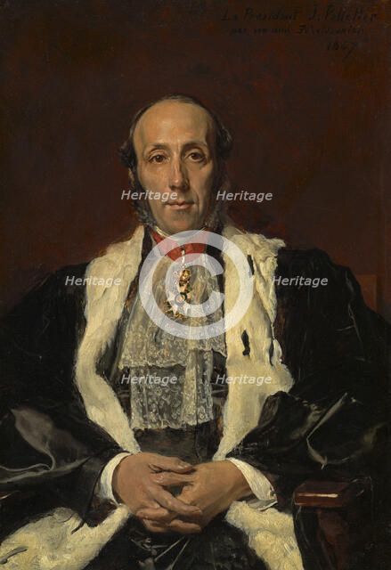 Jules Pelletier, 1867. Creator: Jean Louis Ernest Meissonier.