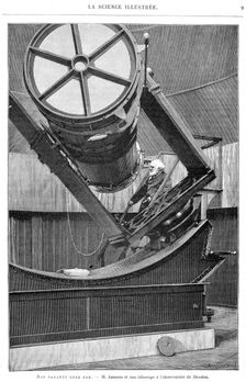 Jules Pierre Cesar Janssen, French astronomer, 1893. Creator: Unknown