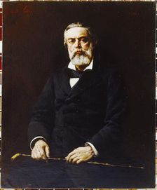 Jules Vallès (1832-1885), writer and journalist, 1881. Creator: Andre Gill