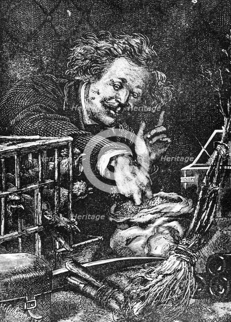 Jules Verne (1828-1905), "Autour de la Lune", 1865. Creator: Unknown.