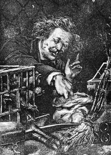 Jules Verne (1828-1905), "Autour de la Lune", 1865. Creator: Unknown