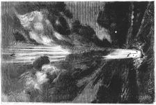 Jules Verne (1828-1905), "De la Terre a la Lune", 1865. Creator: Unknown