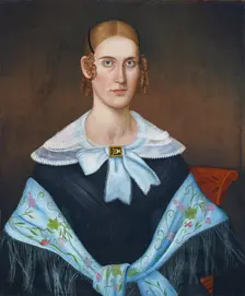 Julia A. M. Peck, 1838. Creator: John Wilkie
