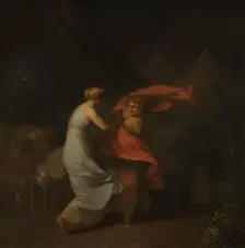 Julia and Fulvia, 1800. Creator: Nicolai Abraham Abildgaard
