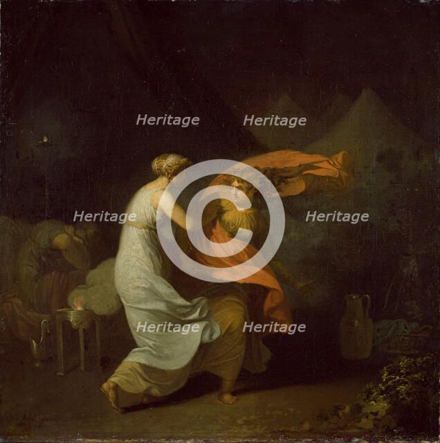 Julia and Fulvia. Artist: Abildgaard, Nicolai Abraham (1743-1809)