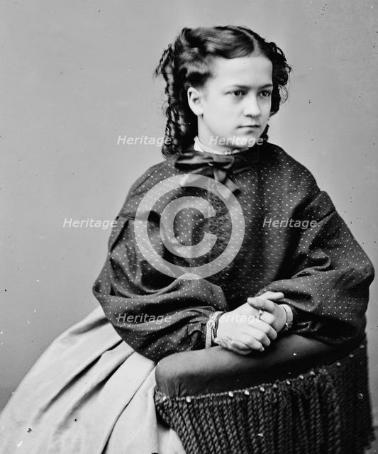 Julia Holman, between 1855 and 1865. Creator: Unknown.