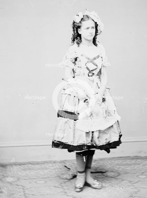 Julia Holman, between 1855 and 1865. Creator: Unknown.