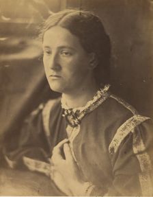 Julia Herschel, 1865. Creator: Julia Margaret Cameron