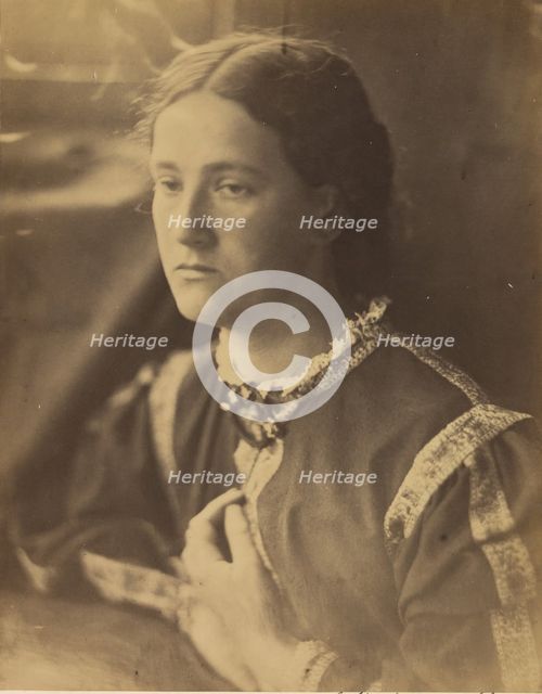 Julia Herschel, 1865. Creator: Julia Margaret Cameron.