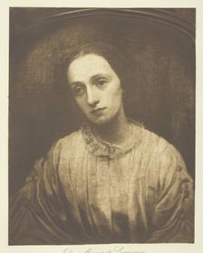 Julia Margaret Cameron, 1852, printed c. 1893. Creator: Henry Herschel Hay Cameron