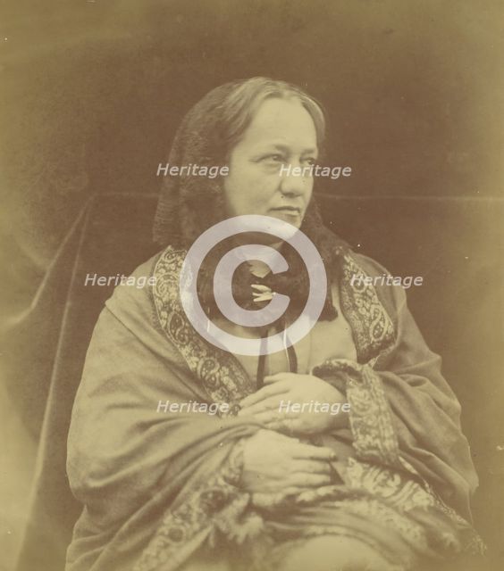 Julia Margaret Cameron, 1870. Creator: Henry Herschel Hay Cameron.