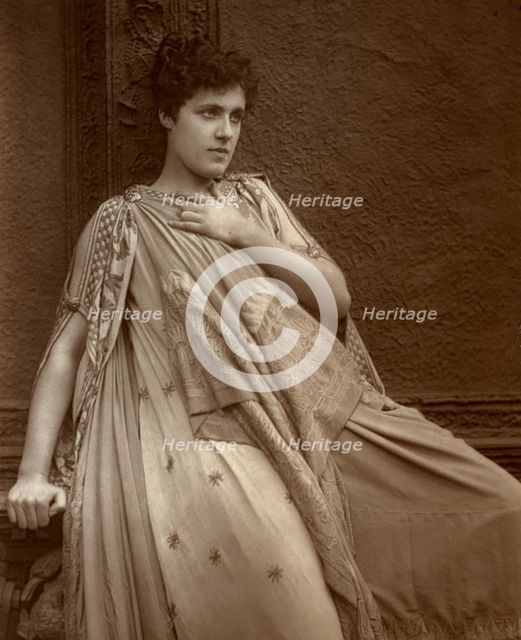 Julia Neilson, British actress, 1888.  Artist: Ernest Barraud