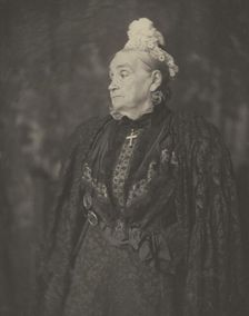 Julia Ward Howe, about 1890. Creator: Sarah Choate Sears
