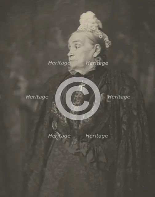 Julia Ward Howe, about 1890. Creator: Sarah Choate Sears.