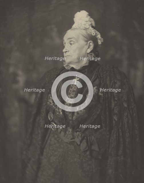 Julia Ward Howe, about 1890. Creator: Sarah Choate Sears.